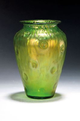 Image 26972733 - Große Vase, Klostermühle, Johann Lötz Wwe, Dekor Creta Rusikana, ...