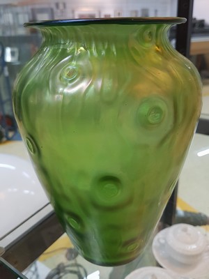 26972733c - Große Vase, Klostermühle, Johann Lötz Wwe, Dekor Creta Rusikana, ...