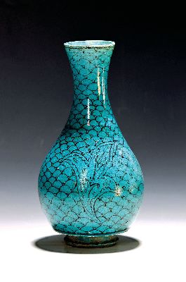 Image 26972885 - Flasche/Gefäß, wohl Iznik oder Persien, 18./19. Jh., Keramik, ...