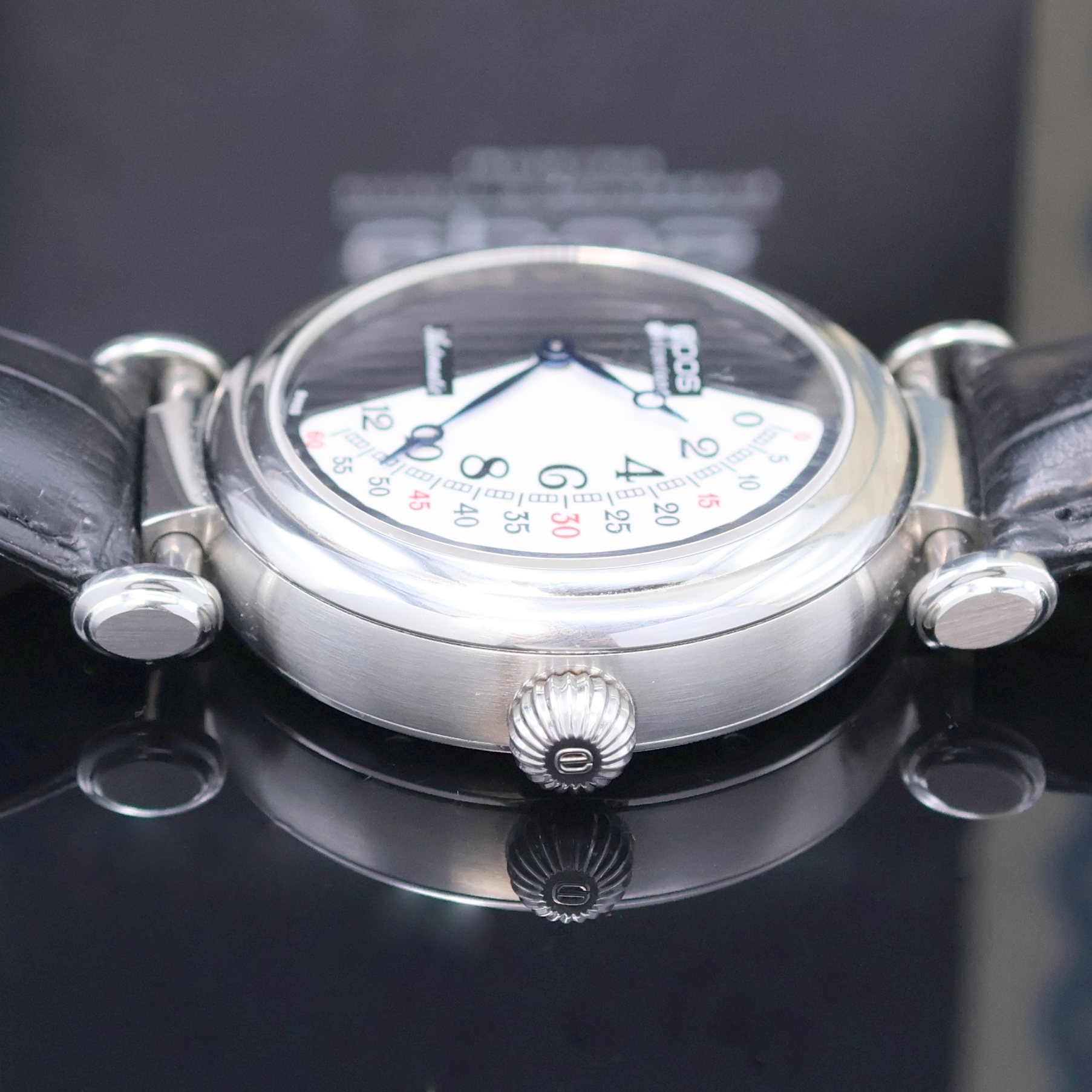 Detail d: EPOS auf 888 Stück limitierte Herrenarmbanduhr Referenz 3431, Schweiz lt. beil. Pap. verk.02/2016, Automatik, Edelstahlgeh., beids. Saphirvergl., ...
