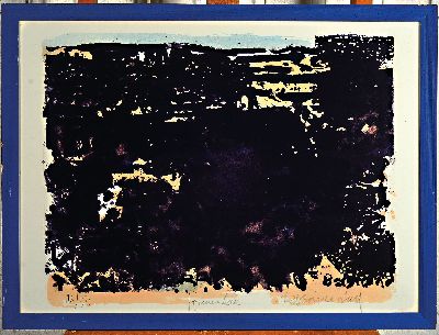 26972943k - Rudi Baerwind, 1910-1982 Mannheim, 2 Farblithographien, ´Formentera´ Ed. 12/50, unter ...