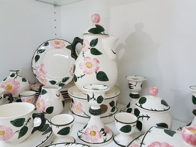 26972951c - Frühstücksservice für 6 Personen, Villeroy & Boch, Modell Wildrose, ...