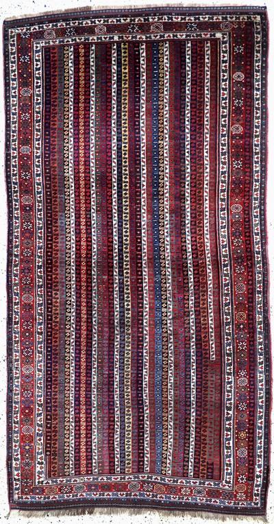 Image Ghaschgai fein´Moharamat´, Persien, 19.Jhd,Wolle auf Wolle, ca. 300 x 160 cm, EHZ: 2-3, ...