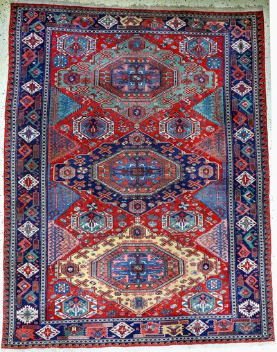 Image Sumakh antik, Kaukasus, um 1900, Wolle auf Wolle, ca. 291 x 224 cm, EHZ: 2