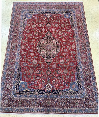 Keschan Kork fein,  Persien, um 1920-1930, Korkwolle auf Baumwolle, ca. 450 x 320 cm, EHZ:(nahezu neuwertig)