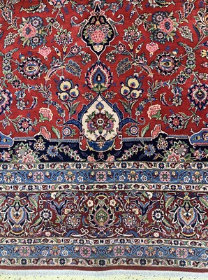 26972968b - Keschan Kork fein, Persien, um 1920-1930, Korkwolle auf Baumwolle, ca. 450 x 320 cm, ...