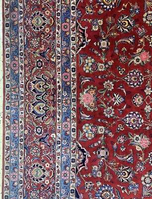 26972968d - Keschan Kork fein, Persien, um 1920-1930, Korkwolle auf Baumwolle, ca. 450 x 320 cm, ...