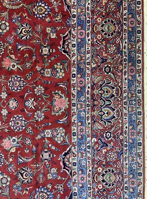 26972968f - Keschan Kork fein, Persien, um 1920-1930, Korkwolle auf Baumwolle, ca. 450 x 320 cm, ...