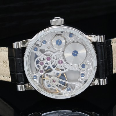 26972994e - EPOS Sophistiquee Herrenarmbanduhr Referenz 3377CT, Schweiz lt. beil. Pap. verk. ...