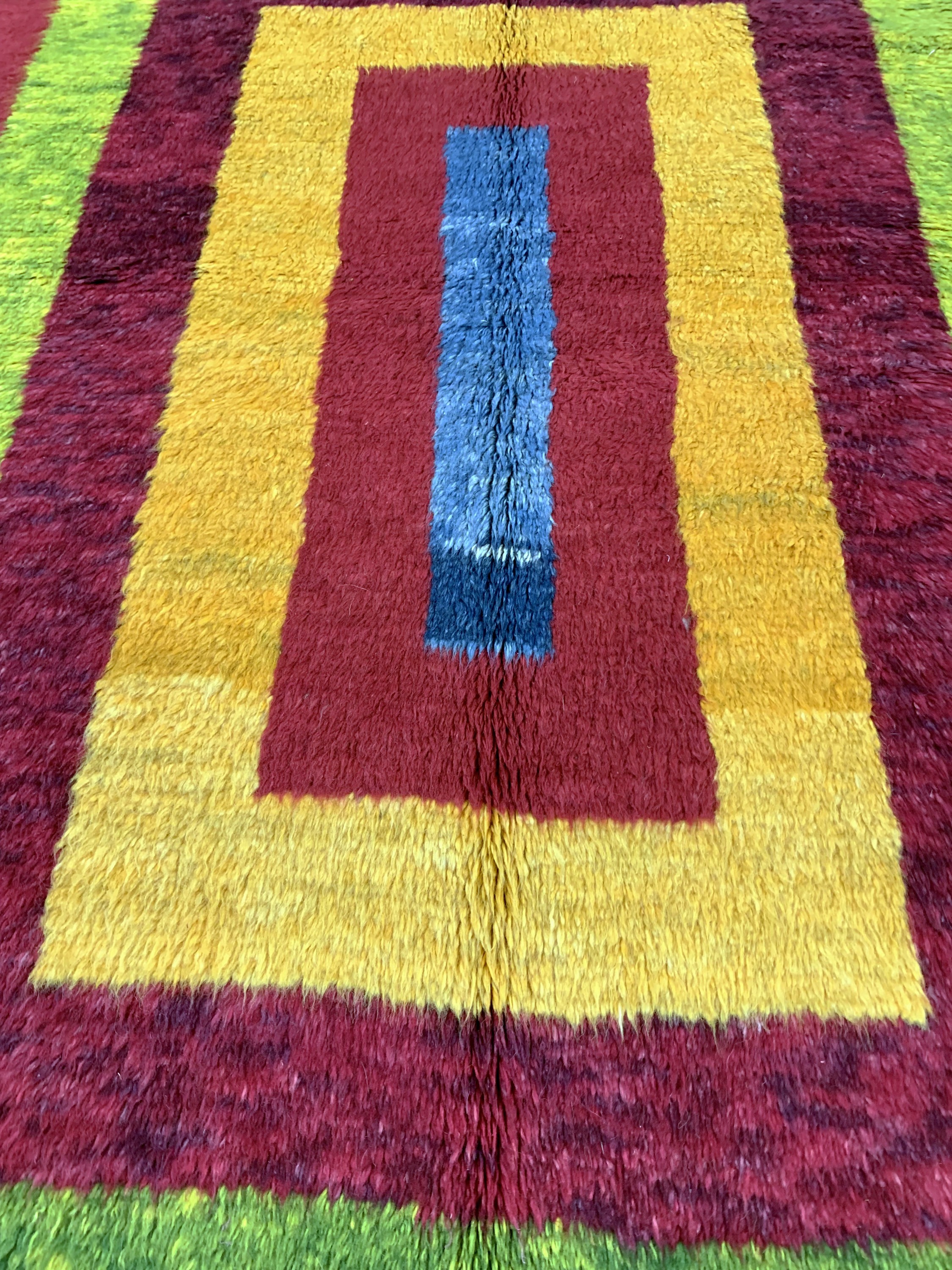 Detail c: Gabbeh alt, Persien, Anfang 20.Jhd, Wolle auf Wolle, ca. 210 x 150 cm, nahezu neuwertig