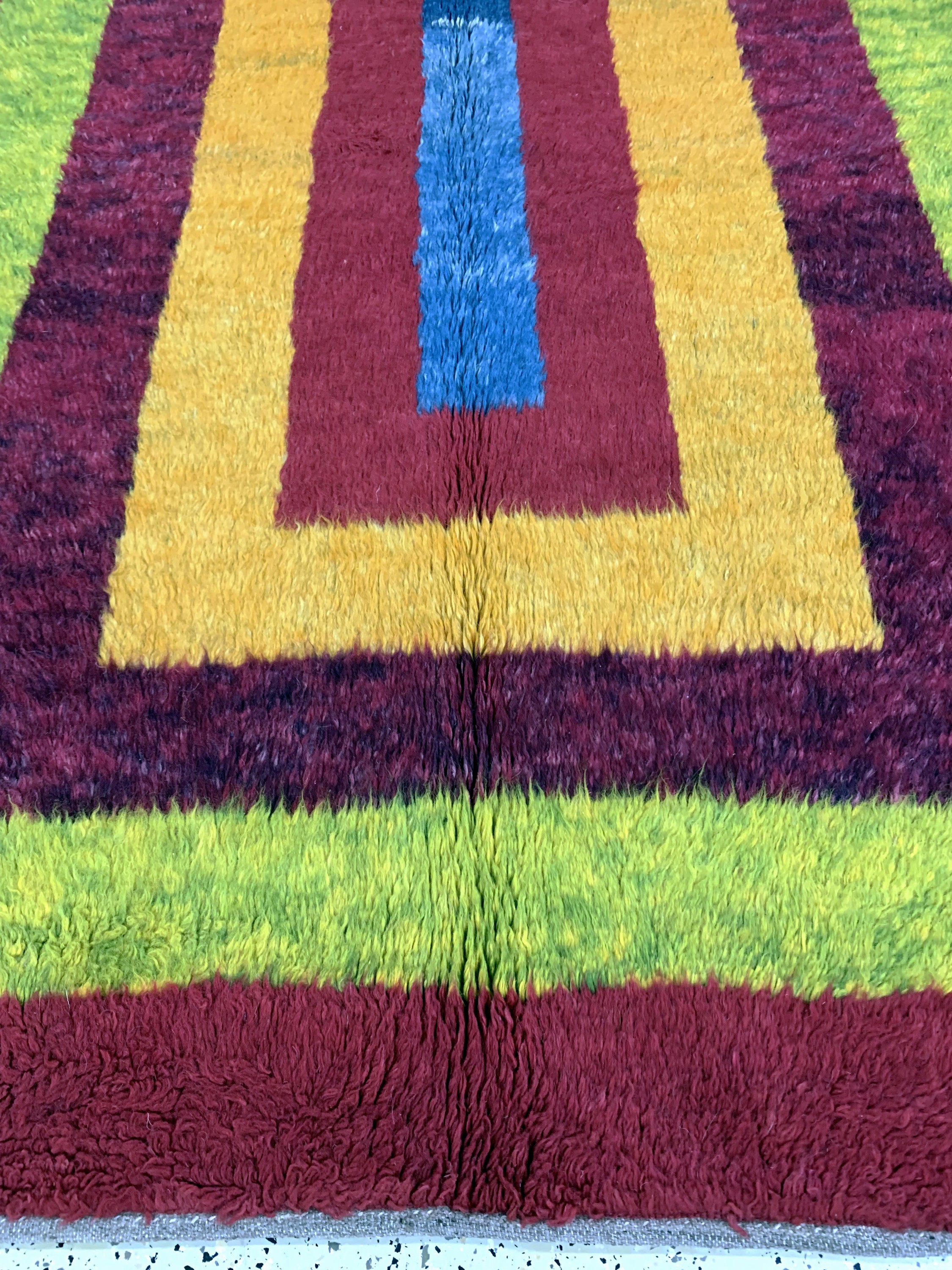 Detail f: Gabbeh alt, Persien, Anfang 20.Jhd, Wolle auf Wolle, ca. 210 x 150 cm, nahezu neuwertig