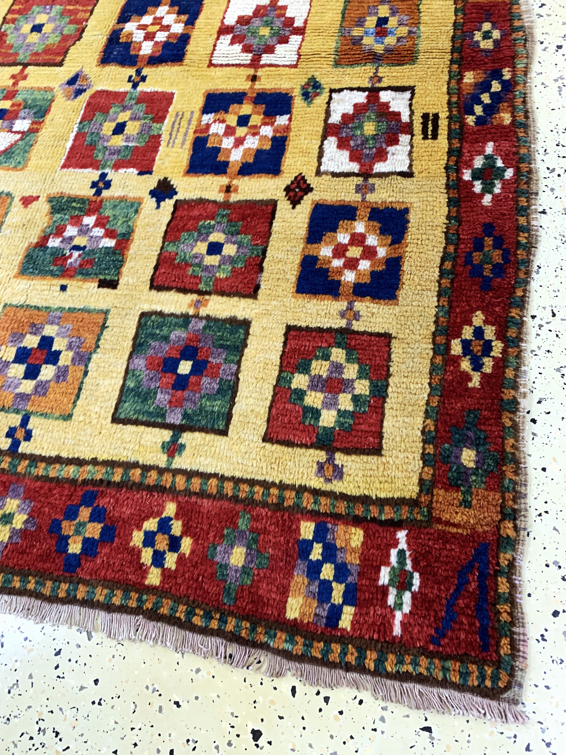 Detail a: Louri Gabbeh antik, Persien, um 1900, Wolleauf Baumwolle, ca. 195 x 150 cm, gereinigt, EHZ: 2