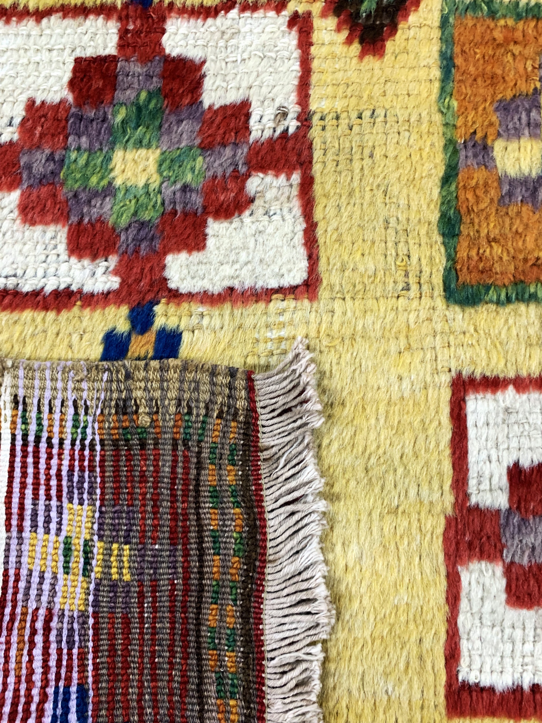 Detail f: Louri Gabbeh antik, Persien, um 1900, Wolleauf Baumwolle, ca. 195 x 150 cm, gereinigt, EHZ: 2