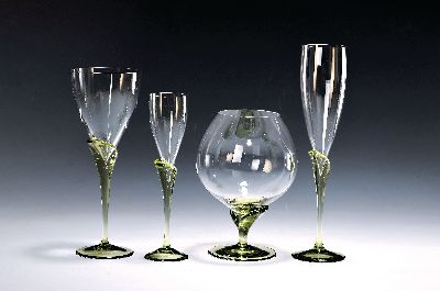 Image Trinkglasservice, Rosenthal, Papyrus, 2. Hälfte 20. Jh., komplett für 6 ...