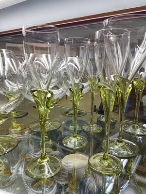 26973526c - Trinkglasservice, Rosenthal, Papyrus, 2. Hälfte 20. Jh., komplett für 6 ...