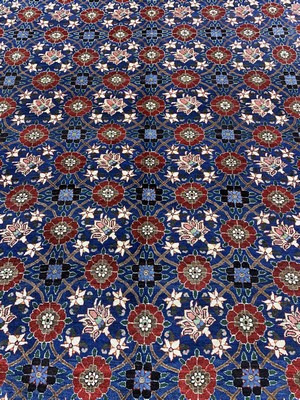 26973578d - Weramin fein alt, Persien, Anfang 20.Jhd, Wolle auf Baumwolle, ca. 315 x 215 cm, ...