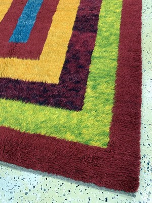 26973581d - Gabbeh alt, Persien, Anfang 20.Jhd, Wolle auf Wolle, ca. 210 x 150 cm, nahezu neuwertig