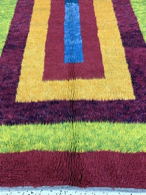 26973581f - Gabbeh alt, Persien, Anfang 20.Jhd, Wolle auf Wolle, ca. 210 x 150 cm, nahezu neuwertig