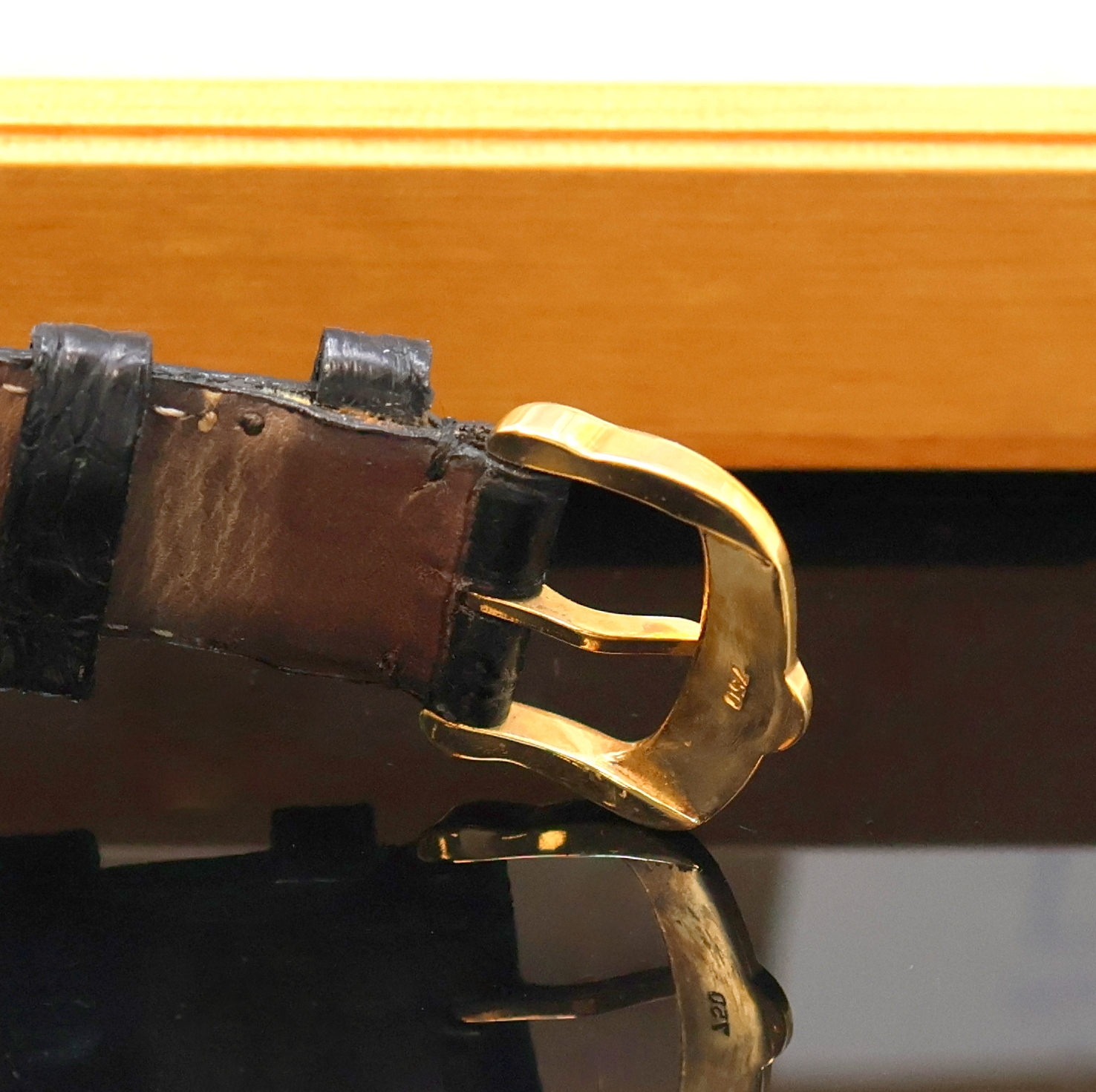 Detail b: GLASHÜTTE Original auf 300 Stück limitierte Jubiläums Herrenarmbanduhr in RoseG 750/000, Handaufzug, Deutschland verk. lt. Pap. 10/1995, zum 150 ...