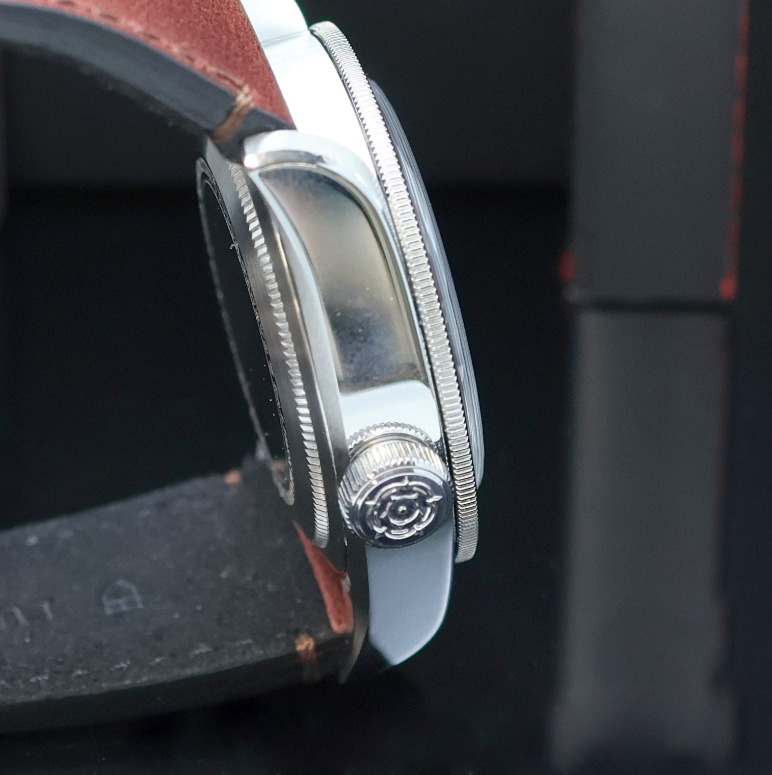 Detail c: TUDOR Herrenarmbanduhr Black Bay GMT Referenz 79830RB, Automatik, Edelstahlgeh. inkl. orig. Lederband m. orig. Faltschl., Boden und Krone verschr., ...