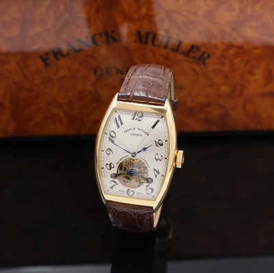 Image 26973728 - FRANCK MULLER hochfeine und extrem seltene Herrenarmbanduhr Cintree Curvex Tourbillon ...