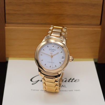 Image GLASHÜTTE ORIGINAL Damenarmbanduhr Lady Sport Referenz 1033435204, Automatik, ...