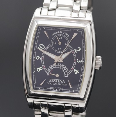 26973736a - FESTINA Herrenarmbanduhr aus der Century Edition Modell World Time, Automatik, Schweiz ...