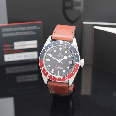 Image 26973777 - TUDOR Herrenarmbanduhr Black Bay GMT Referenz 79830RB, Automatik, Edelstahlgeh. inkl. ...