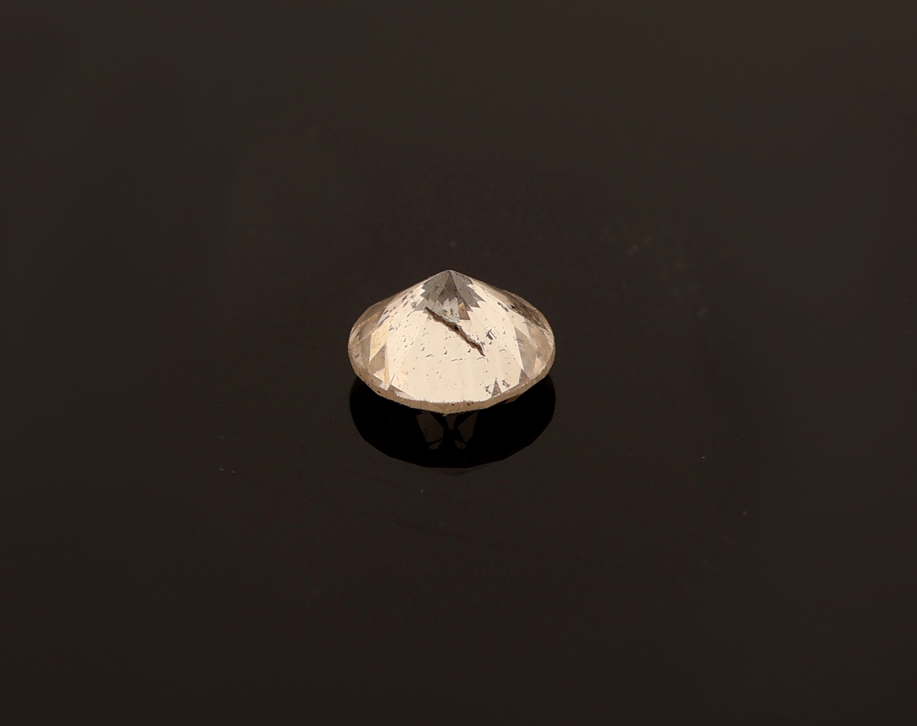 Detail a: Loser Brillant 0.26 ct get. Weiß/p