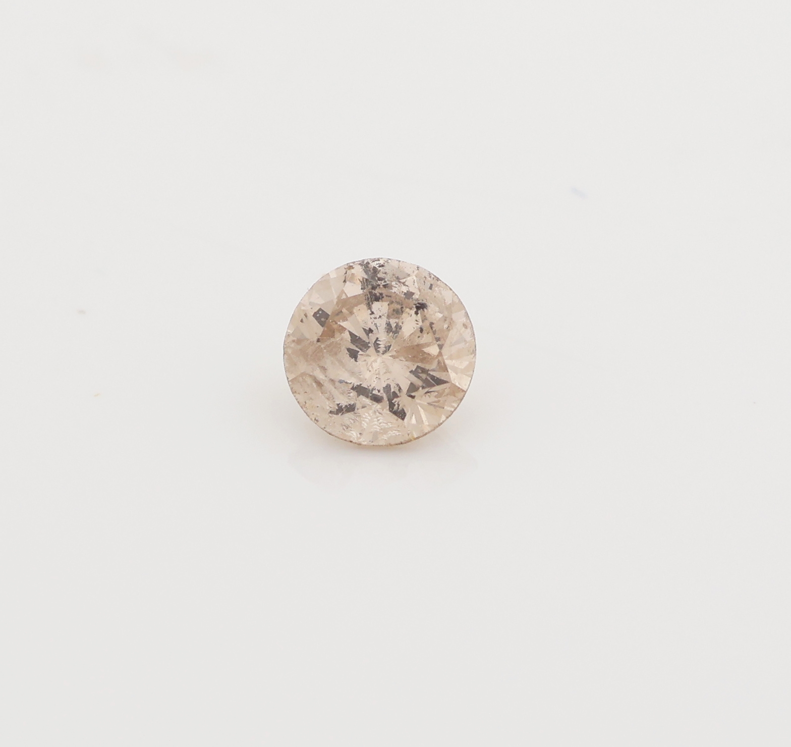 Detail b: Loser Brillant 0.26 ct get. Weiß/p