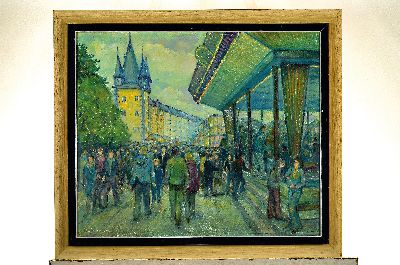 26973974k - Kurt Thorandt, 1902-1985 Frankfurt, "Frankfurter Mainfest 1976" so verso bez., ...