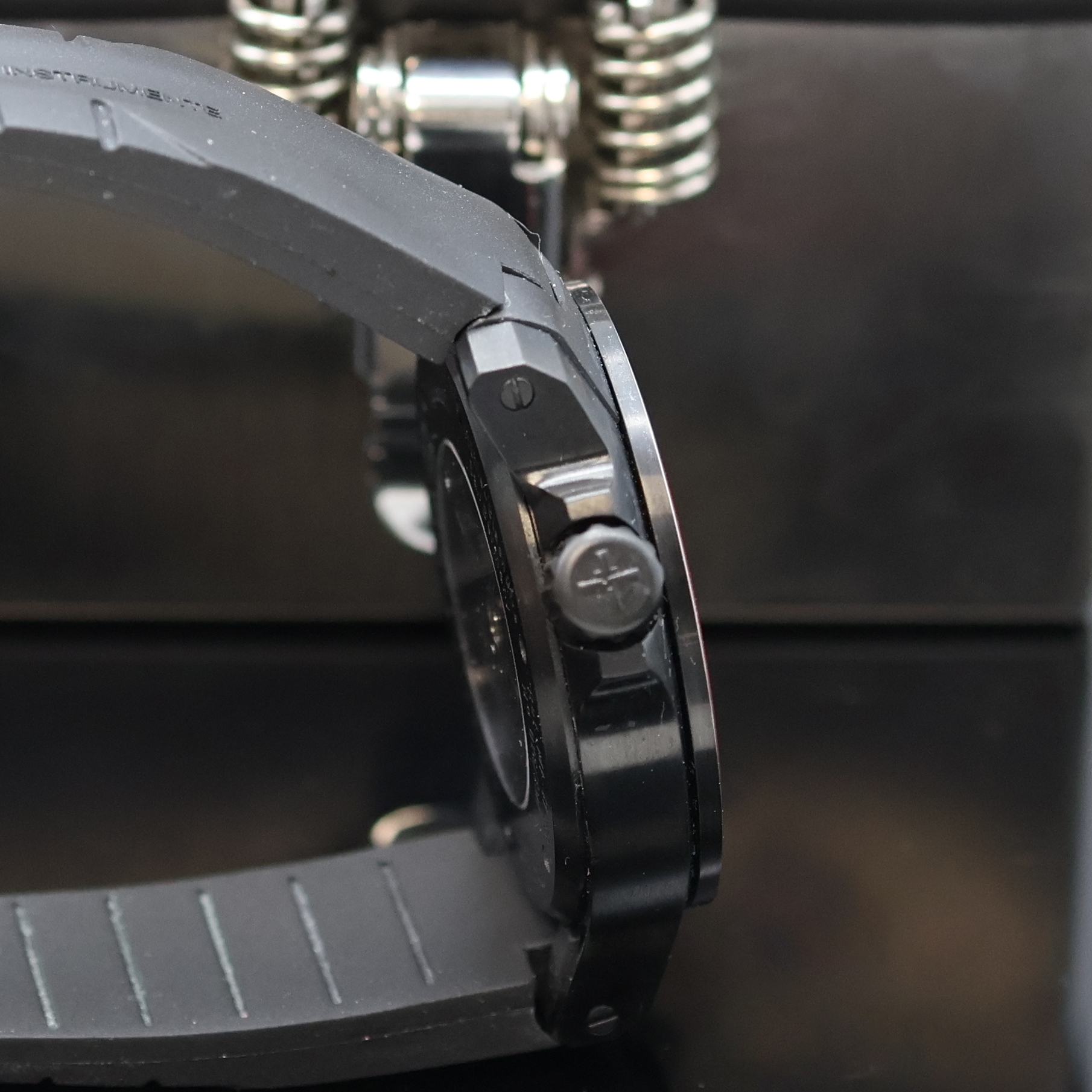 Detail c: MÜHLE GLASHÜTTE Rescue-Timer auf 250 Stück limitierte Herrenarmbanduhr Referenz M1-41-53, Deutschland um 2012, Automatik, zum 10 Jährigen ...