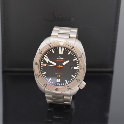 Image 26974046 - SINN T1 Herrenarmbanduhr Einsatzzeitmesser Referenz 1014, Deutschland verk. lt. Pap. ...