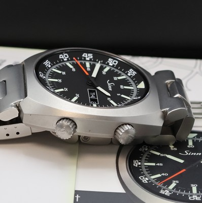 26974048c - SINN 240 St Herrenarmbanduhr, Deutschland verk. lt. beil. Pap. 05/2015, Automatik, matt. ...