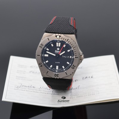 Image 26974053 - TUTIMA M2 Seven Seas Herrenarmbanduhr in Titan Referenz 6151-01, Deutschland verk. lt. ...