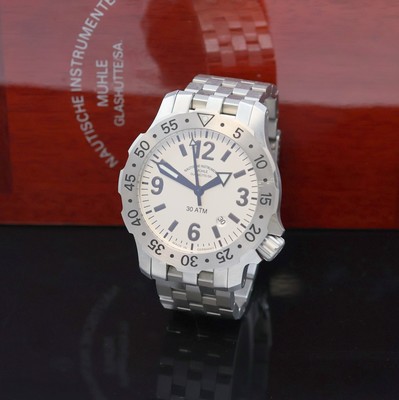 Image 26974055 - NAUTISCHE INSTRUMENTE MÜHLE GLASHÜTTE/SA Marinus Herrenarmbanduhr Referenz ...