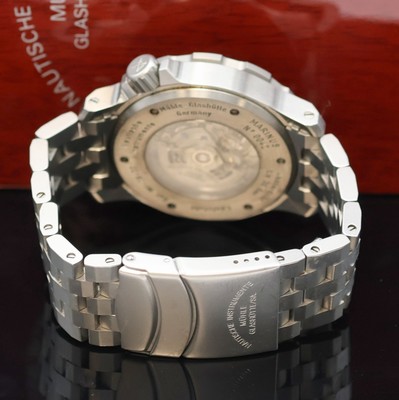 26974055b - NAUTISCHE INSTRUMENTE MÜHLE GLASHÜTTE/SA Marinus Herrenarmbanduhr Referenz ...
