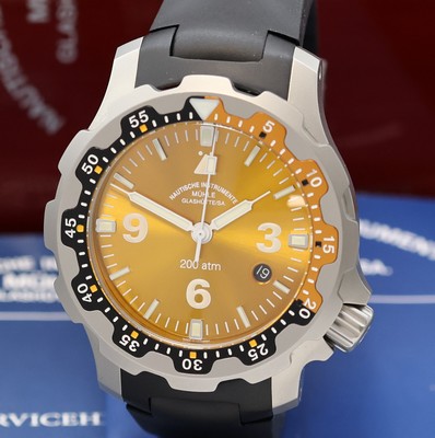 26974061a - MÜHLE GLASHÜTTE Rasmus 2000 Herrenarmbanduhr Referenz M1-28-87-KB, Automatik, ...