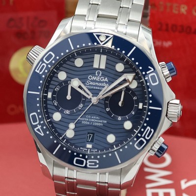 26974077a - OMEGA Seamaster Diver 300M Armbandchronograph Referenz 210.30.44.51.03.001, Automatik, ...