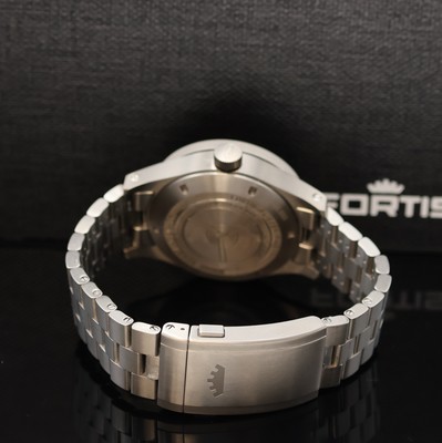 26974087b - FORTIS Flieger Herrenarmbanduhr F-43 Triple GMT Referenz W.426.0006, Automatik, ...