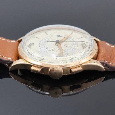 26974104b - UNIVERSAL GENEVE großer Armbandchronograph in RG 750/000 Referenz 124103, Schweiz ...