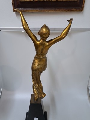 26974578b - Nach Demetre Haralamb Chiparus (1886-1947), Bronzeskulptur, Bronze, tanzende Odaliske, ...
