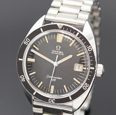 26974593a - OMEGA Seamaster 120 seltene Herrenarmbanduhr Referenz 166.027 in Stahl mit Stahlband, ...