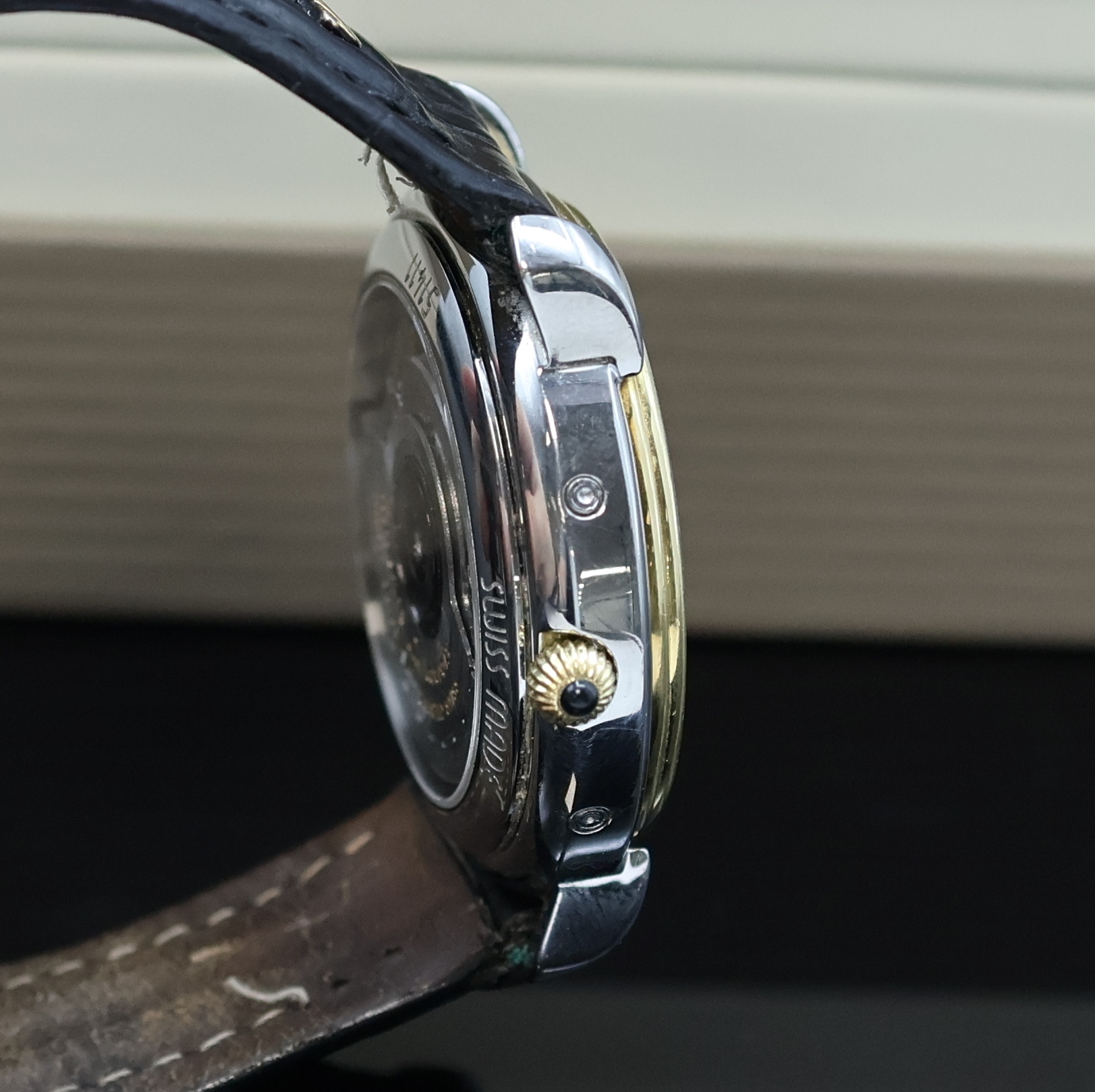 Detail c: MAURICE LACROIX Herrenarmbanduhr Referenz 51411, Automatik, Schweiz um 2005, Vollkalenderanzeige außer Mondphase, beids. vergl. Geh. in ...