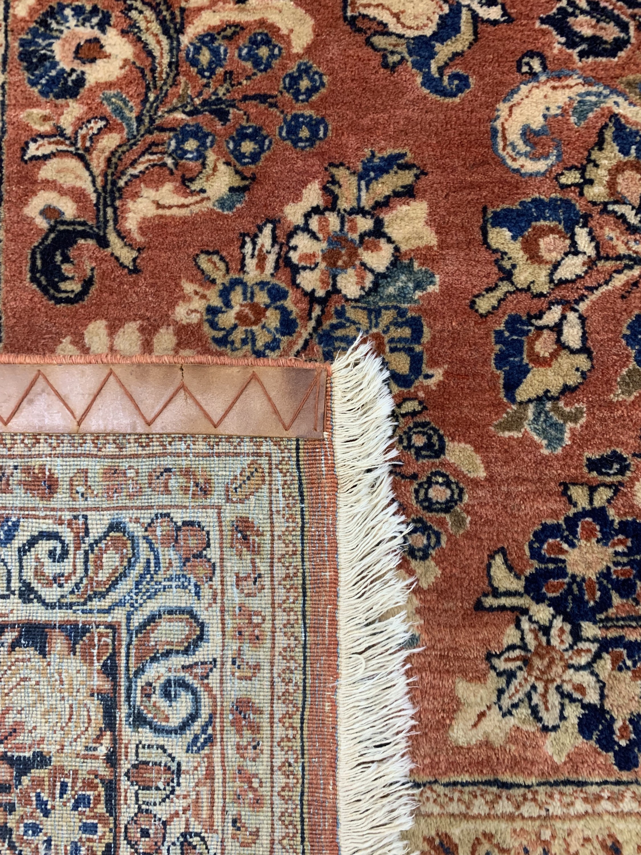 Detail i: Us Re-Import Sarogh, Persien, Anfang 20.Jhd, Korkwolle auf Baumwolle, ca. 400 x 310cm, EHZ: 1-2