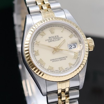 26975322e - ROLEX Damenarmbanduhr Oyster Perpetual Datejust Referenz 69173, Automatik, C-Serie, ...