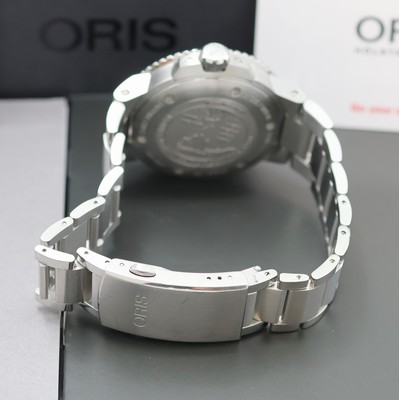 26975345b - ORIS Aquis, auf 2343 Stück limitierte Herrenarmbanduhr Source of Life Referenz ...