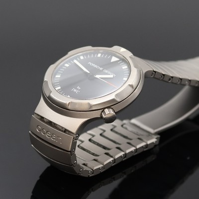 26975387c - IWC Ocean 500 Porsche Design Damenarmbanduhr in Titan Referenz 3503, Schweiz um 1995, ...