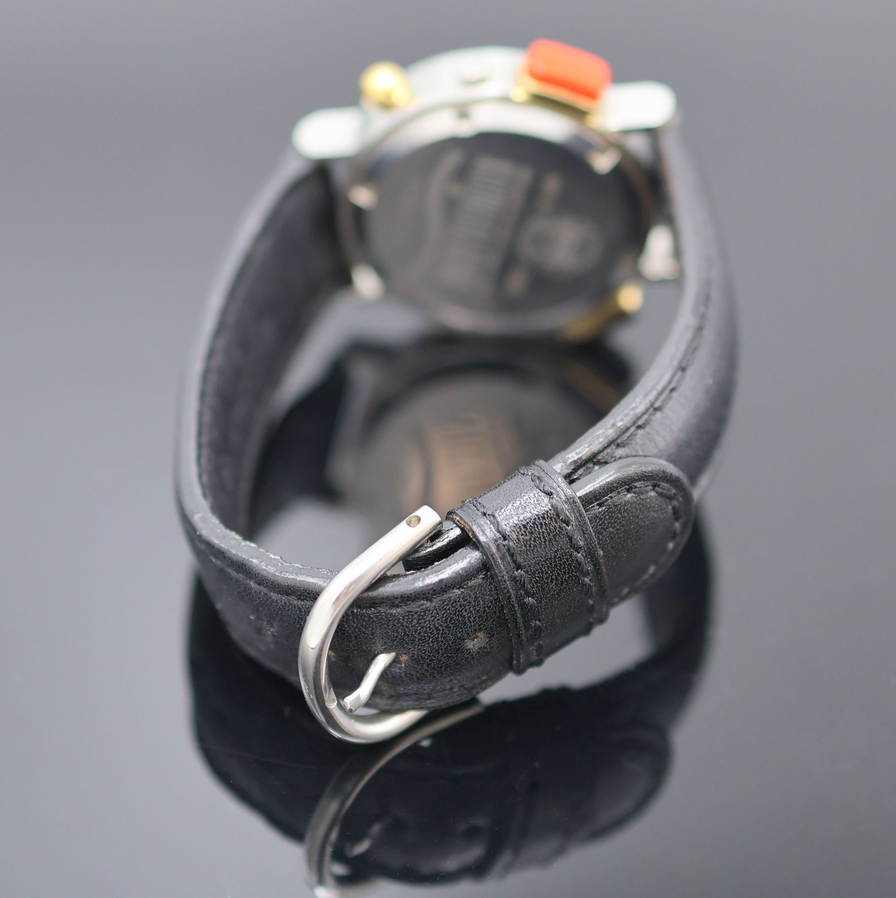 Detail c: ALAIN SILBERSTEIN Kronoalarm II auf 250 Stück limitierter Armbandchronograph Chronometer, Frankreich um 1995, quarz, Boden verschr., dezentrale ...