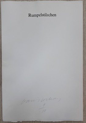 26975431a - David Hockney, geb. 1937 Bradford, UK, Leporello mit 8 Seiten, 6 Radierungen/Aquatinta ...